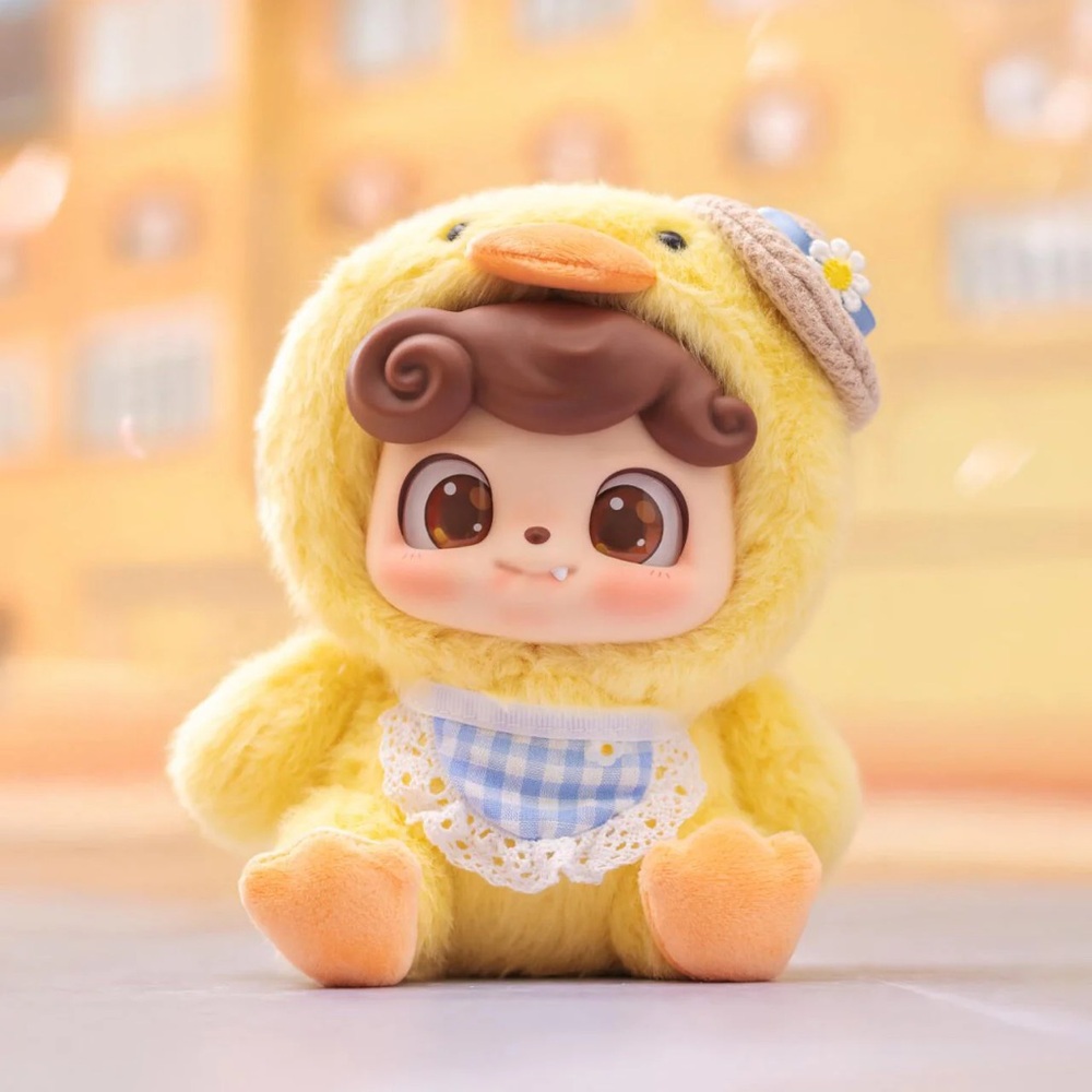 Q.Kid Animal Preschool Plush: Go-outing Duck